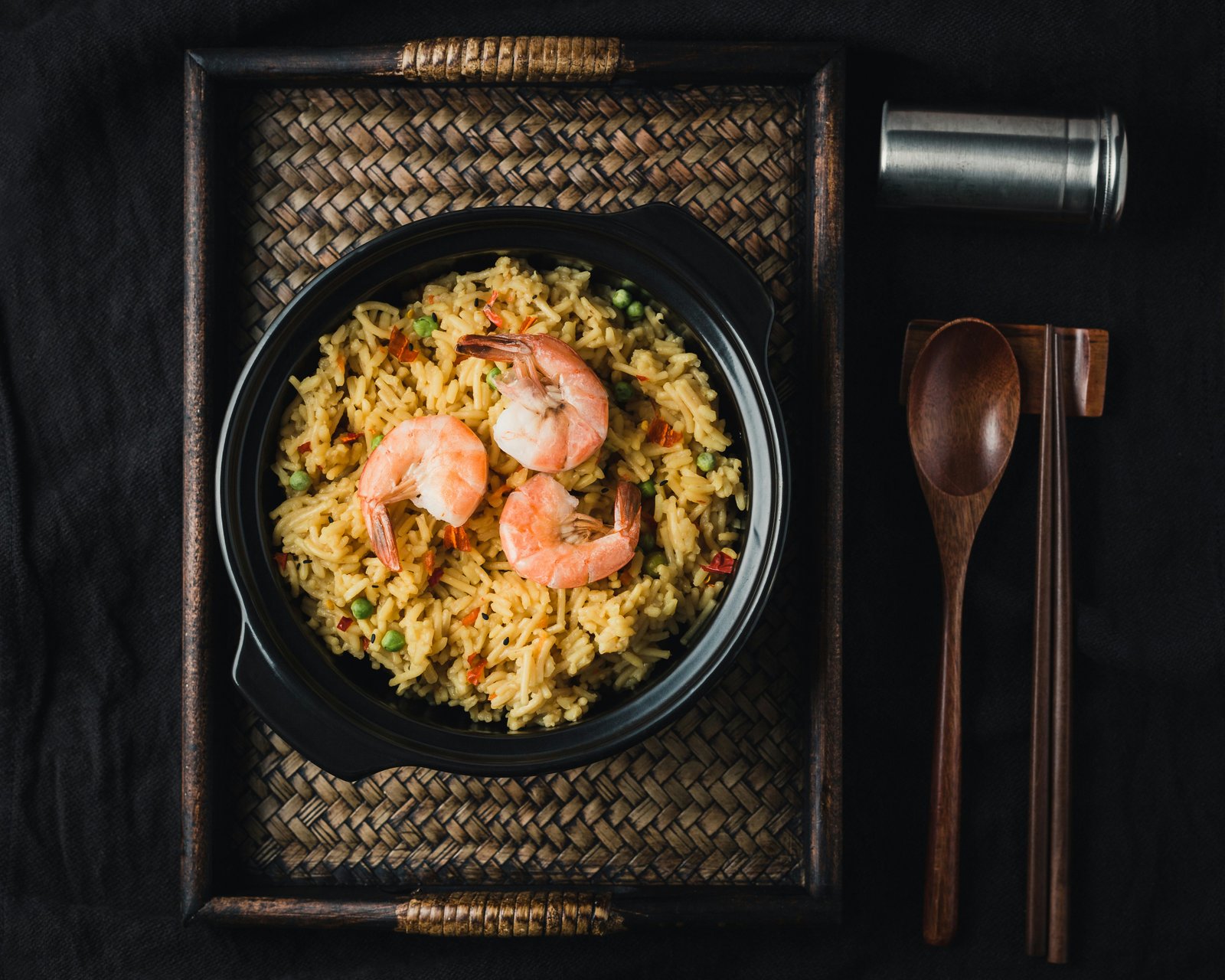 Prawm Egg Rice